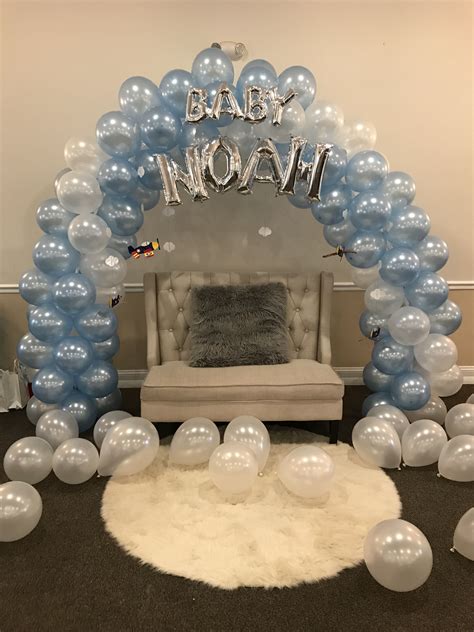 baby shower balloon arch|baby shower balloon decoration ideas.